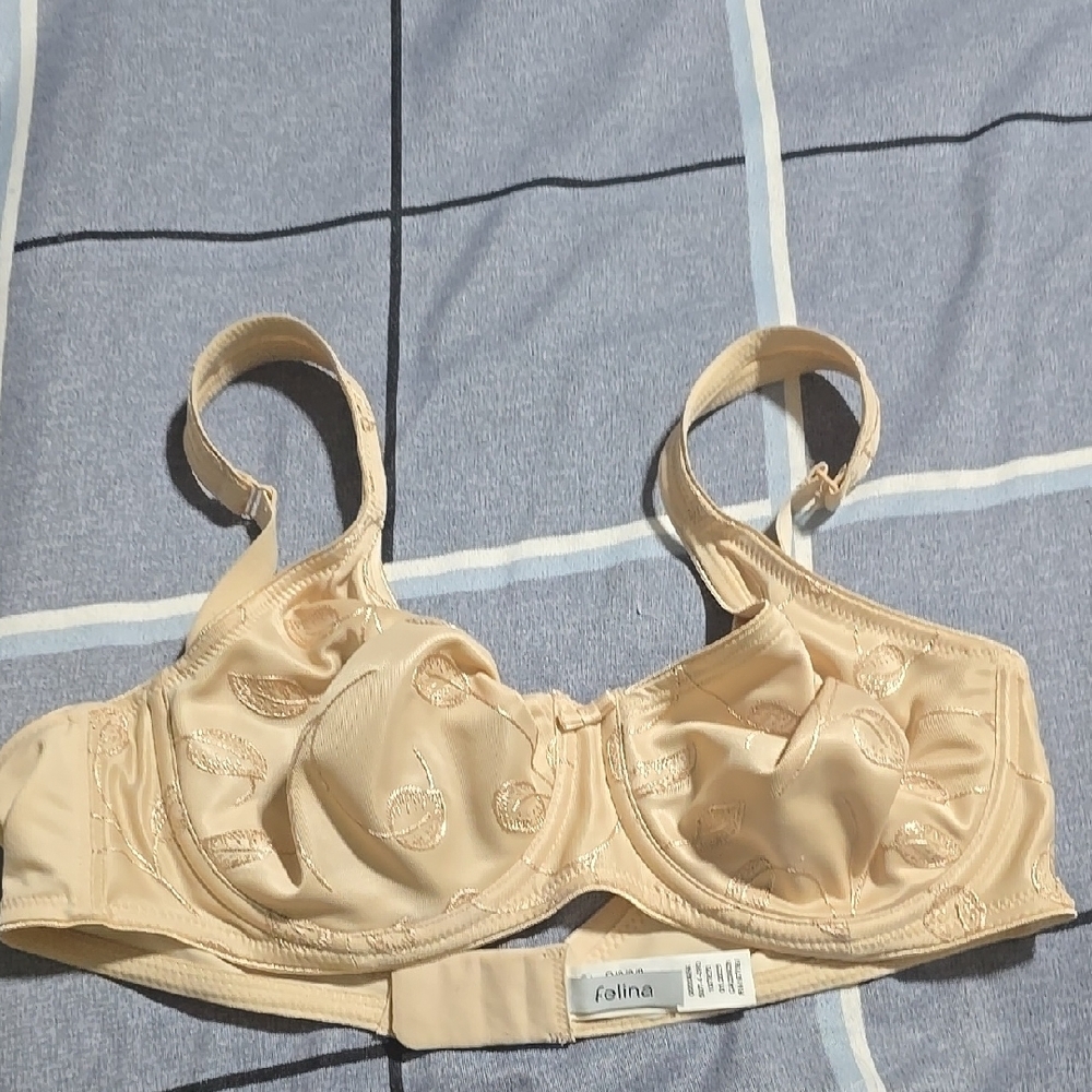 Women's Cream Bra Size 36C